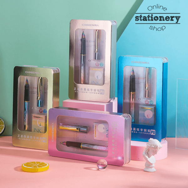 CHREN Cute Gift Box Fountain Pen Set