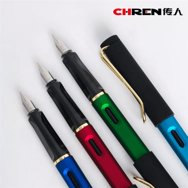 CHREN Classic Metal Cute Fountain Pen Set - Image 4