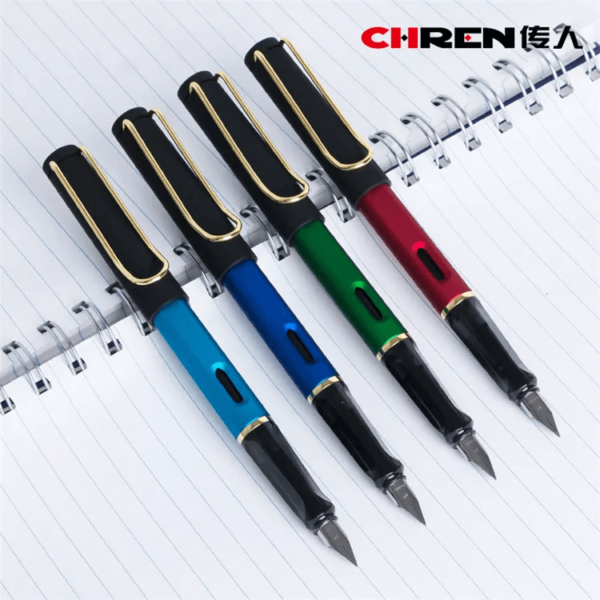 CHREN Classic Metal Cute Fountain Pen Set - Image 2