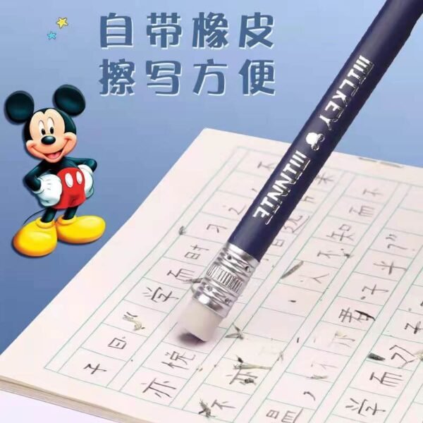 Disney Mickey Mouse HB Lead Pencils 12 Pieces Pack - Image 5