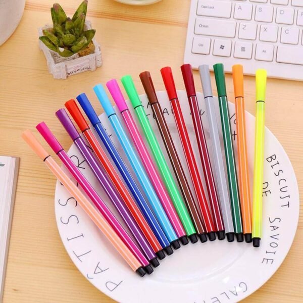 Colored Fineliner Pens 0.5mm10 Pcs - Image 4