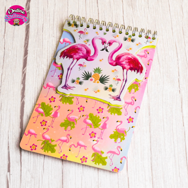 Cute Flamingo Style 3 - Notepad