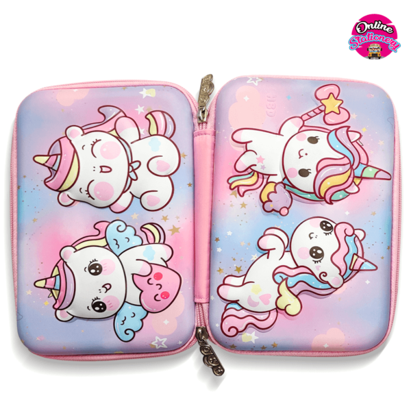 3D EVA Unicorn Pencil Case Pouch