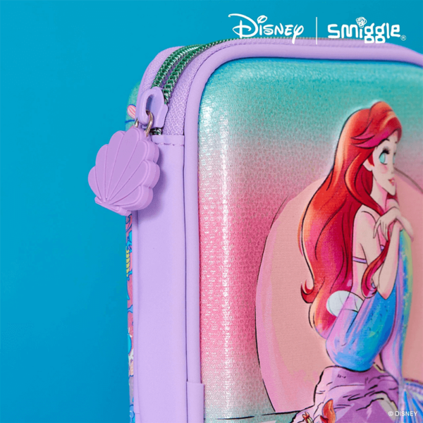 3D Smiggle Little Mermaid Hardtop Pencil Case - Image 3