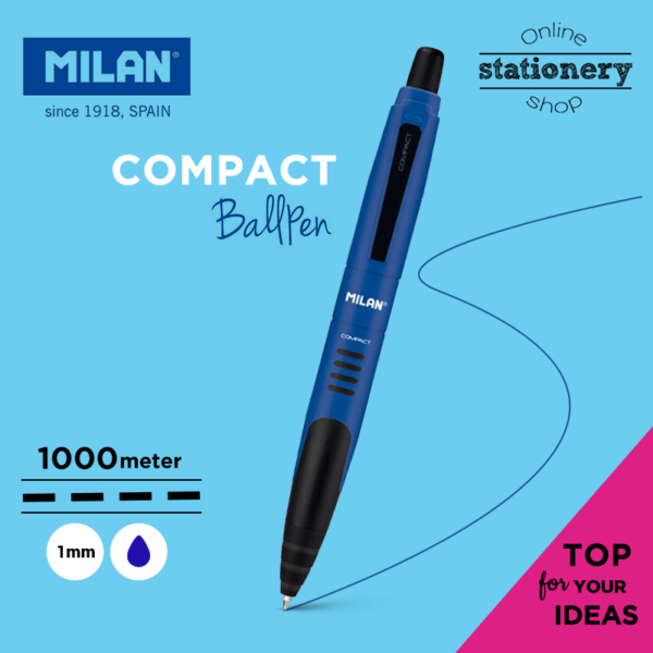 Milan Compact Ball Pen Blue