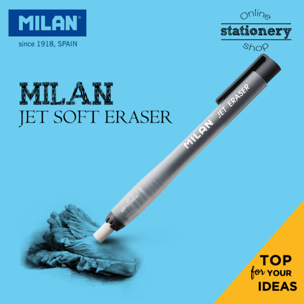 Milan Jet Eraser For Sketch And Drawing