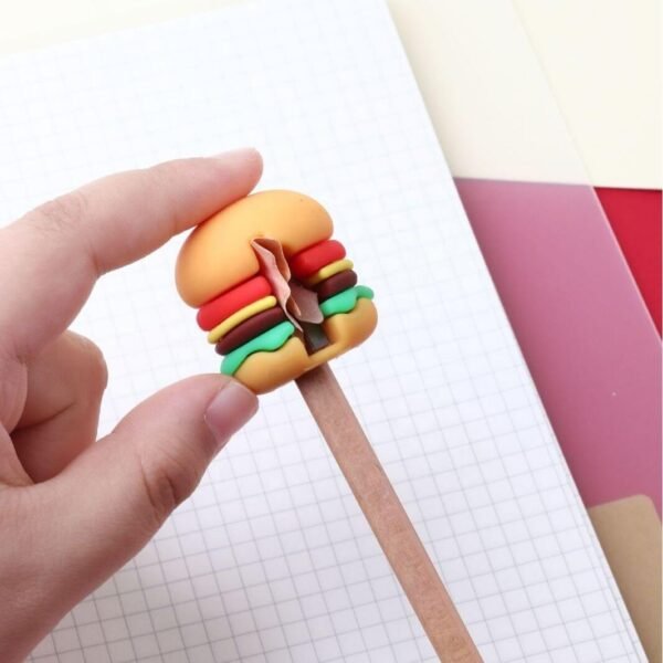 Cute Fast Food French Fries And Burger Pencil Sharpener - Image 4