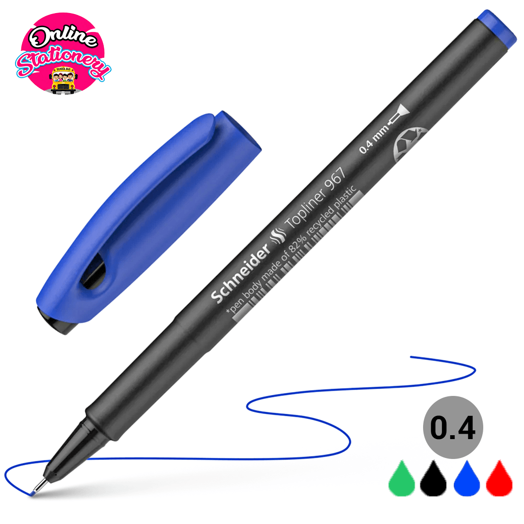 Schneider Topliner 967 Fineliner 0.4mm
