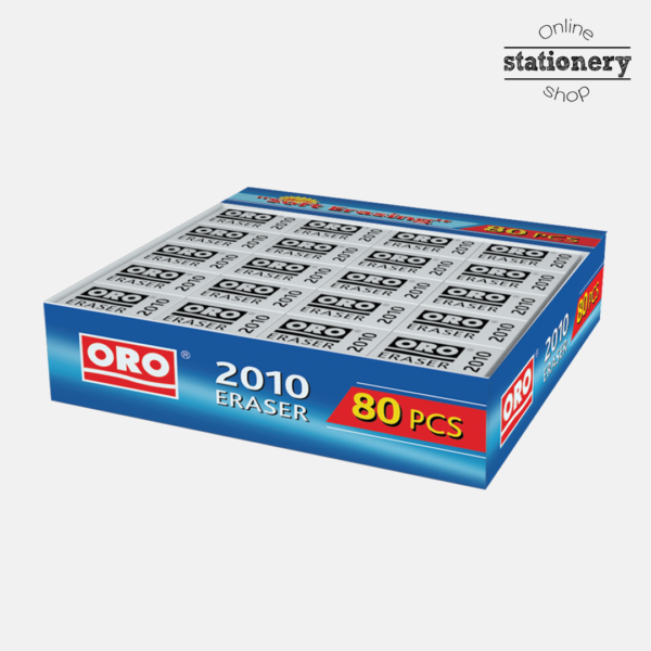 ORO 2010 Eraser 80 Pcs