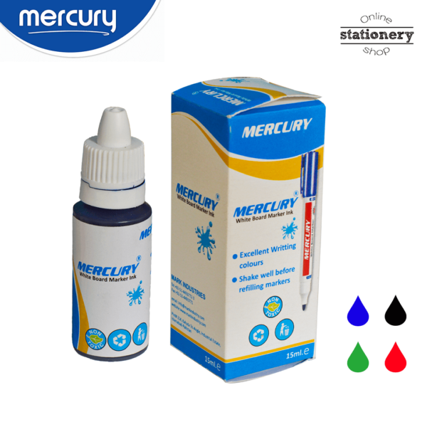 Mercury Whiteboard Marker Inks