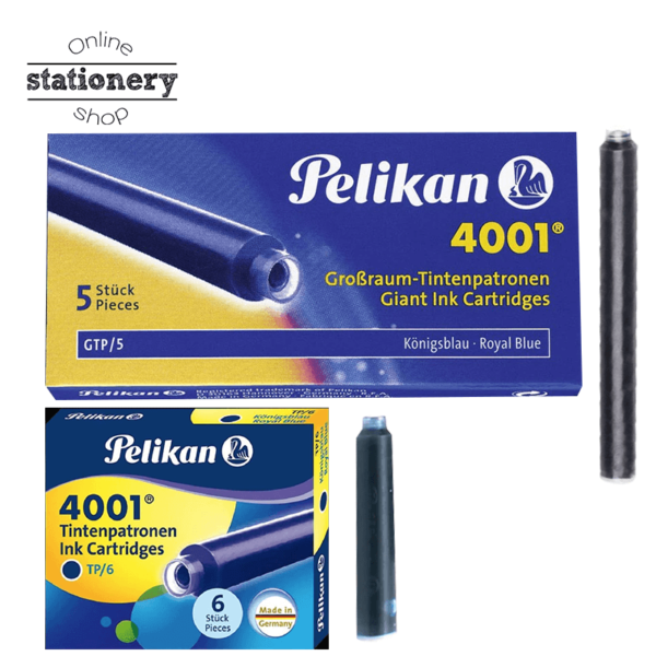 Pelikan Ink Cartridge 4001 Blue 6Pcs/Box