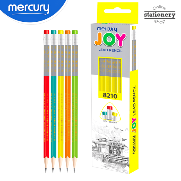 Mercury JOY Lead Pencil Box 12Pcs