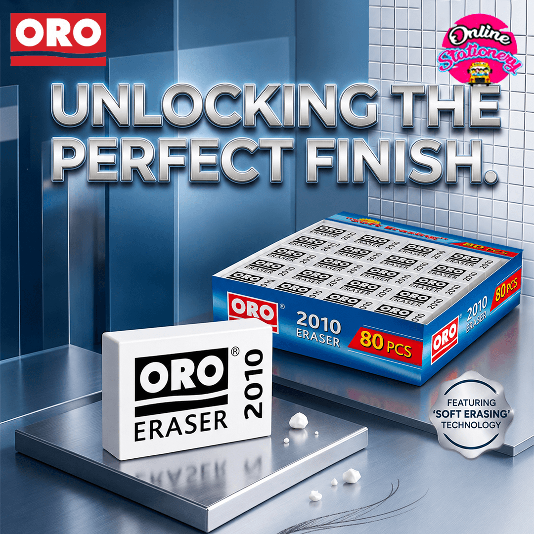 ORO 2010 Eraser Box 80Pcs
