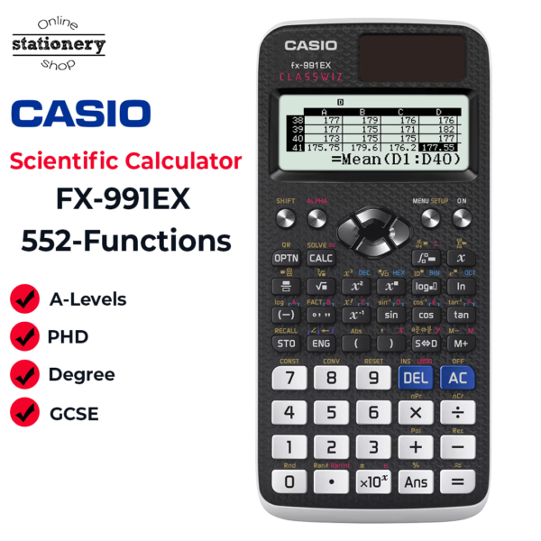 CASIO Scientific Calculators FX-991EX