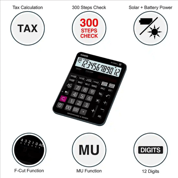 CASIO Check Calculators DJ-120D Plus - Image 3