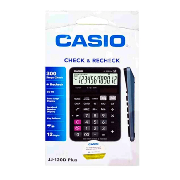 Casio Check Calculator JJ-120D Plus - Image 2