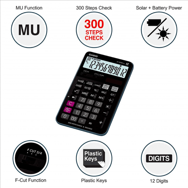 Casio Check Calculator JJ-120D Plus - Image 3