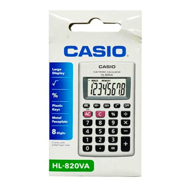 CASIO Electronic Calculators HL-820VA - Image 2