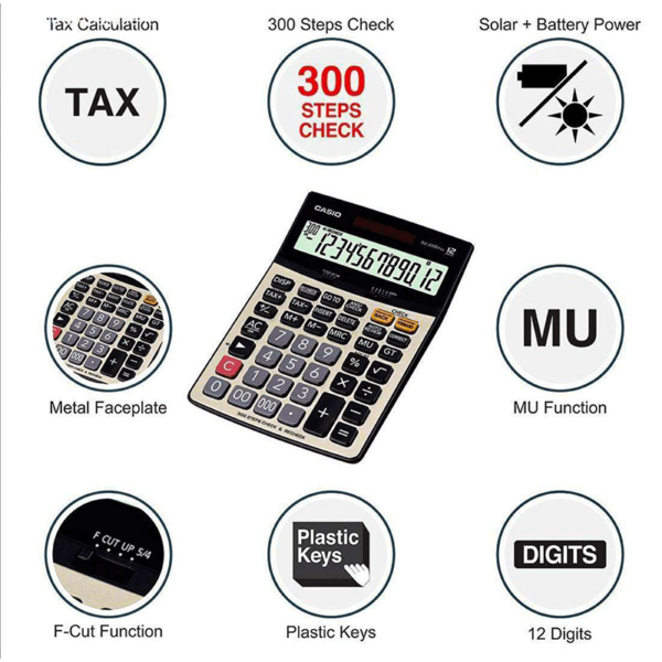 CASIO Check Tax Calculators DJ-220D Plus - Image 2