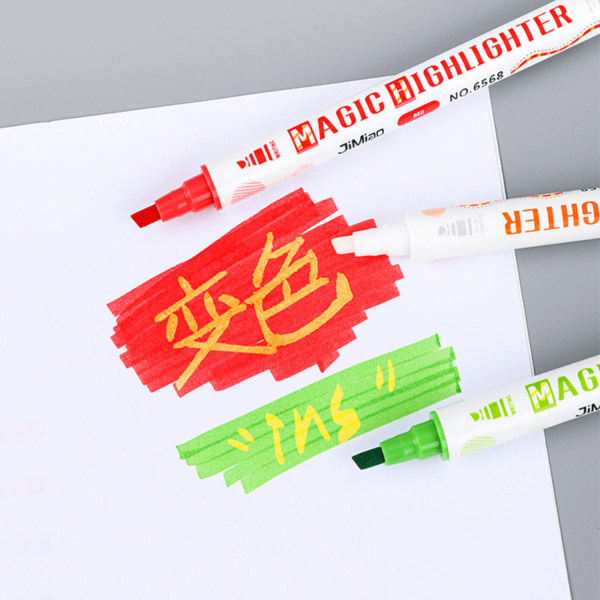 JiMiao Magic Highlighters Marker Dual Side 10PCS - Image 4