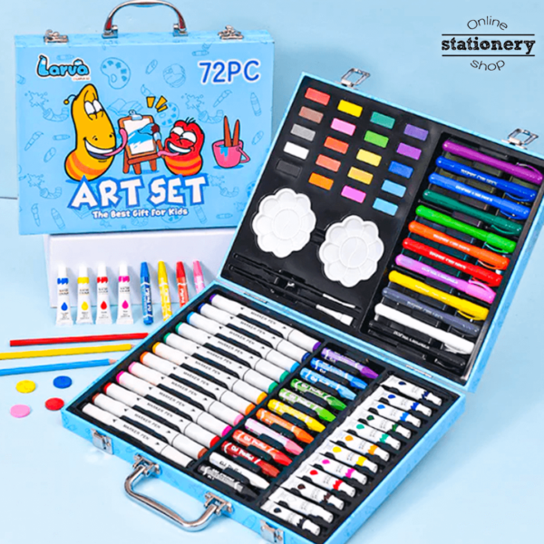 Larva Art Painting Kit Set 72Pcs