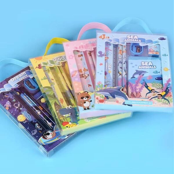 6Pcs Portable School Stationery Set - Image 2