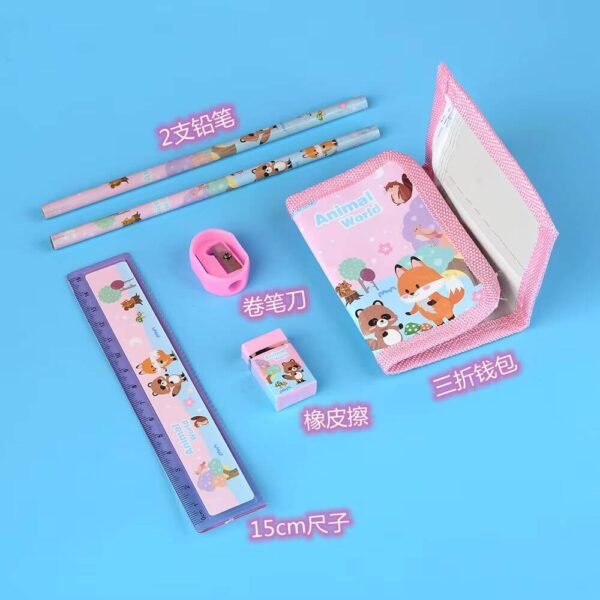 6Pcs Portable School Stationery Set - Image 4