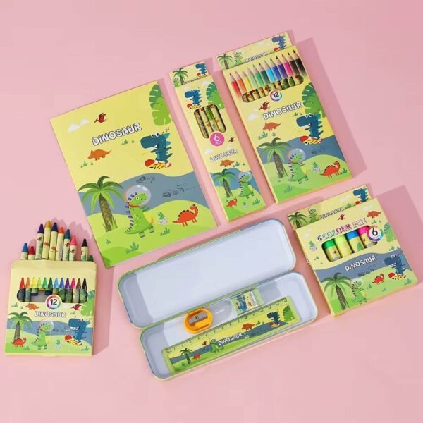 All-in-One Kids Stationery Set 41Pcs - Image 5