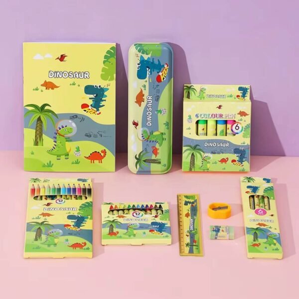 All-in-One Kids Stationery Set 41Pcs - Image 4