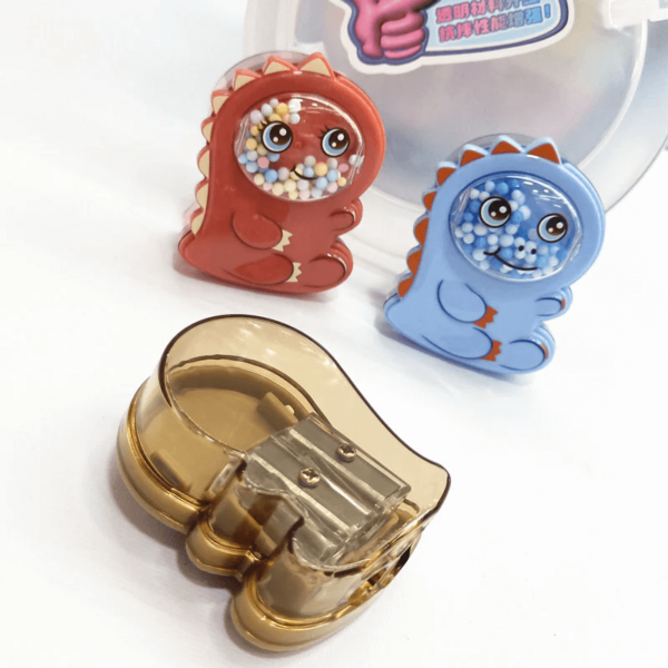 Cute Dino Dual Hole Sharpener - Image 3