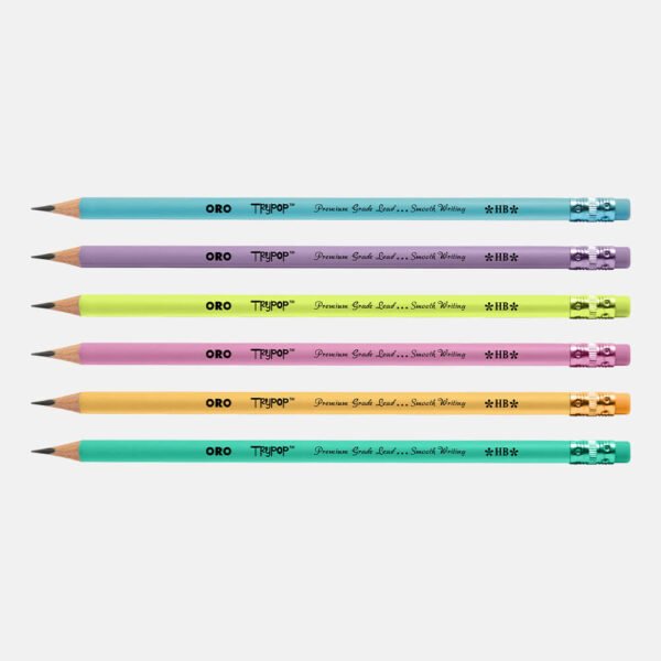 ORO Trypop Pencils Pack of 12 - Image 3