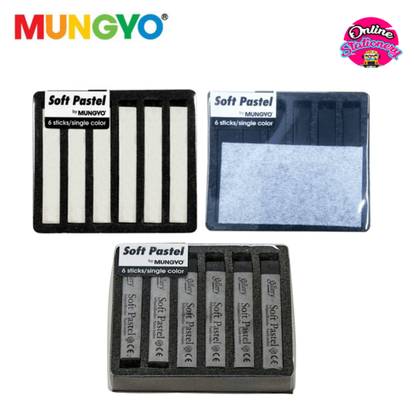 Mungyo Soft Pastel Sticks Set 6Pcs