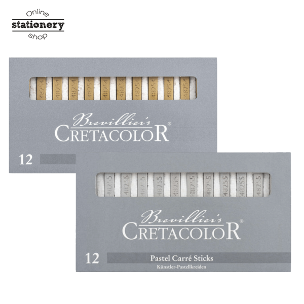 Cretacolor Hard Pastel Carre Sticks 12Pcs