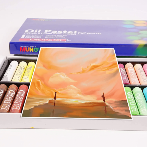 Mungyo Oil Pastels Set 12/24/36/48 - Image 2