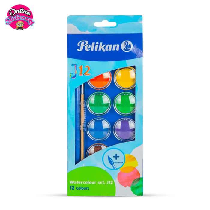 Pelikan Solid Watercolor Set J 12 Online Stationery Shop Pakistan Pelikan Solid Watercolor Set J 12 Online Stationery Shop Pakistan