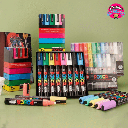 Uni POSCA Paint Marker Pen Set 2mm