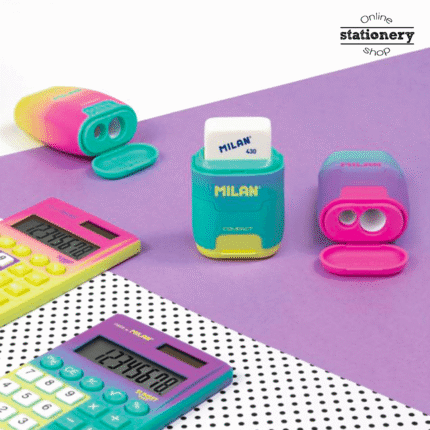 Milan COMPACT Sunset Double Pencil Sharpener With Eraser