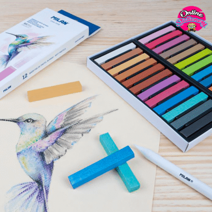 Milan Metallic Soft Pastel Color Set 12Pcs