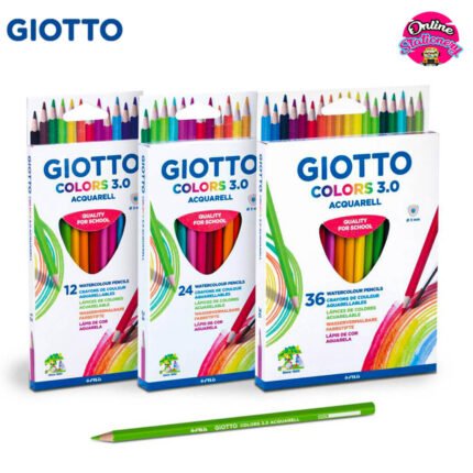 Giotto Color 3.0 Aquarell Watercolor Pencil Set 12/24/36 Colors