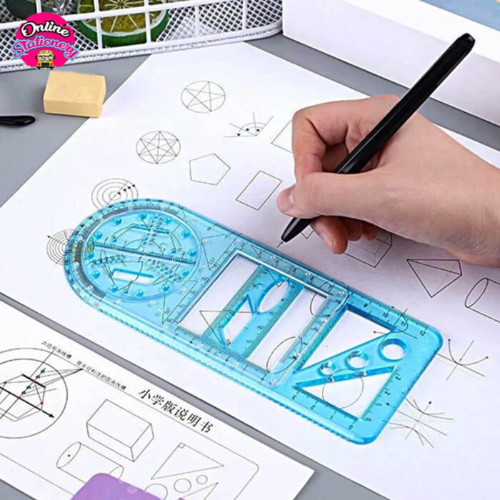 Singapore Math Model Drawing Ruler Multifunctional Geometric & Mathematics Drawing Scale Ruler - online ...