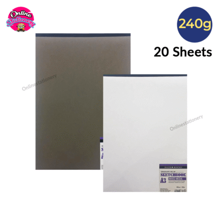 Daler Rowney Graduate Mix Media Pad Sketchbook 20 Sheets, 240Gsm A3 Size