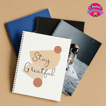 Spiral Notebook Register For College And University Notes 280 Pages, A4 Size