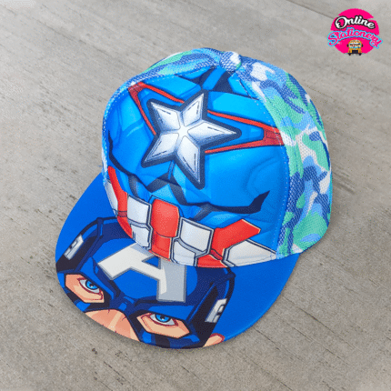 Captain America Baseball Cap For Kids - Style 1
