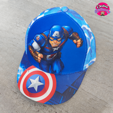Captain America Baseball Cap For Kids – Style 2