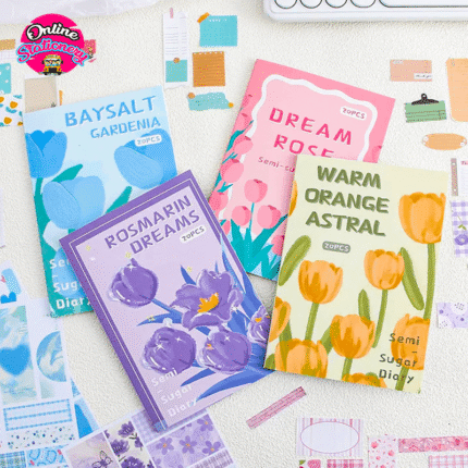 Pastel Dream Journaling Scrapbooking Sticker Book 20sheets