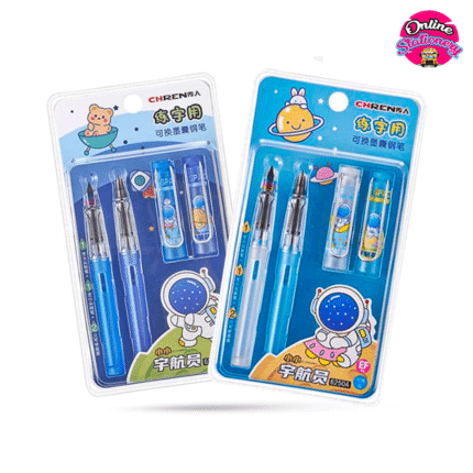 CHREN Astronaut Space Fountain Pen Set OF 2