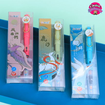 CHREN Metal Capsule Fountain Pen Gift Box