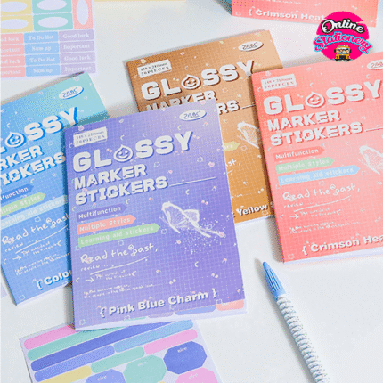 Pastel Journaling Scrapbooking Sticker Book 20 Sheets