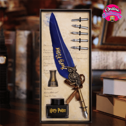 Harry Potter Calligraphy Feather Dip Pen Set Stationery Gift Box Style 13