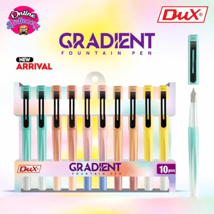 Dux Gradient Multi-Colored Fountain Pen Single Piece